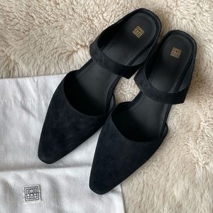Totême suede mules/flats size EU 38 / US 8